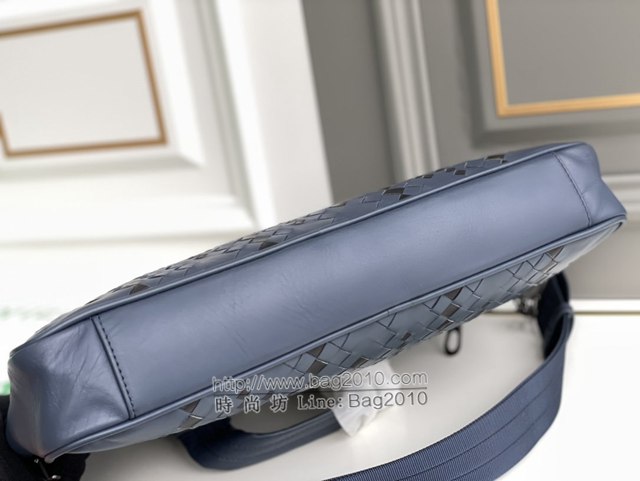 Bottega veneta高端男包 98028 寶緹嘉手工編織原廠進口胎牛皮男士手袋 BV經典款男士手提公事包  gxz1370